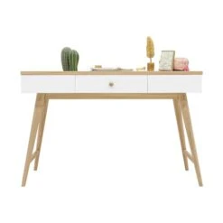 Bopita Paris Bureau Wit / Eiken -Babyproductenwinkel 13219351 writing desk paris fr 1 1 1 47a5