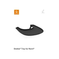 Nomi Eetblad - Black -Babyproductenwinkel 214341 1 nomi tray black 220901 5525 rt 73e7