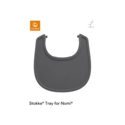 Nomi Eetblad - Anthracite -Babyproductenwinkel 214345 2 nomi tray anthracite top 220901 5526 rt 7bc6