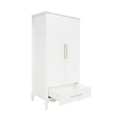 Bopita Elena Kledingkast 2-Deurs XL Wit -Babyproductenwinkel 2 deurskast xl met lade elena wit 4 c75f