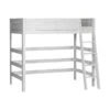 LIFETIME Kidsrooms Hoogslaper Schuine Trap Whitewash