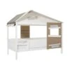 LIFETIME Kidsrooms The Hideout Basis Hutbed Wit Gelakt