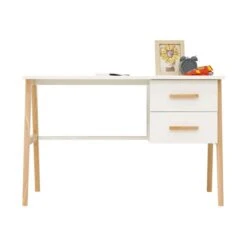 Bopita Fenna Bureau - Wit / Naturel -Babyproductenwinkel Bopita Fenna Bureau Wit Naturel 4 8e1f