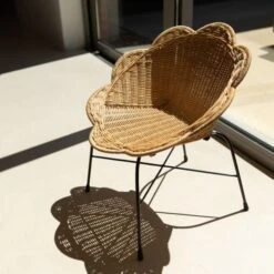 Childhome Flower Kinderstoel - Rotan -Babyproductenwinkel Childhome Flower Kinderstoel Rotan 3 73aa