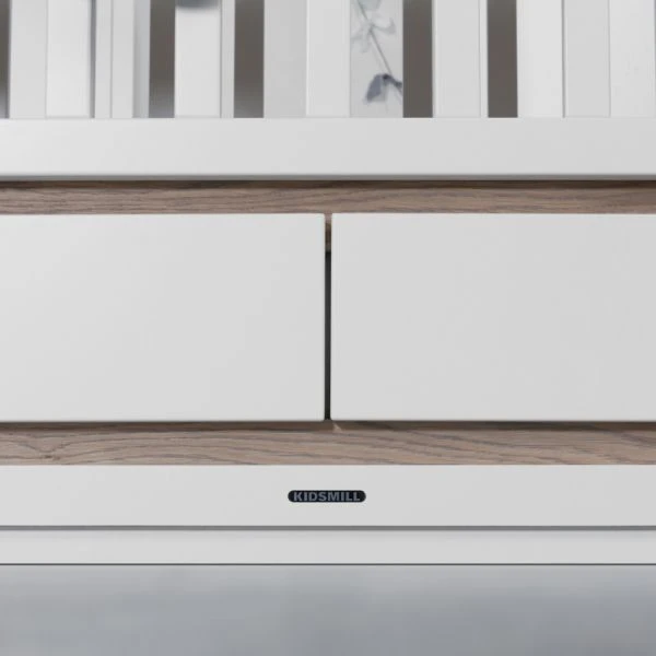 Kidsmill Accent Babybed Wit 70 X 140 Cm 3 Kidsmill Accent Babybed Wit 70 X 140 Cm - Afbeelding 3