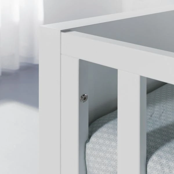 Kidsmill Accent Babybed Wit 70 X 140 Cm 5 Kidsmill Accent Babybed Wit 70 X 140 Cm - Afbeelding 5