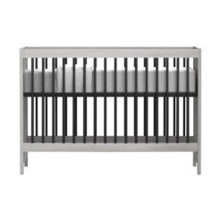 Europe Baby Vittoria Babybed Grijs / Zwart 60 X 120 Cm