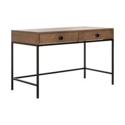 Europe Baby Beau Bureau Walnoot Incl. Metalen Onderstel -Babyproductenwinkel beau walnoot bureau metalen onderstel 2 c109