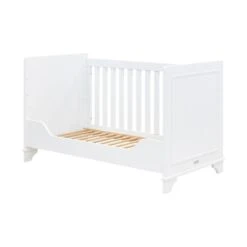 Bopita Charlotte Babybed Wit 70 X 140 Cm -Babyproductenwinkel bedbank 70x140 charlotte wit 11 4016