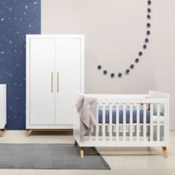 Bopita Fenna Babybed Wit / Naturel 60 X 120 Cm -Babyproductenwinkel bopita fenna babybed wit 60 x 120 cm sfeer f873