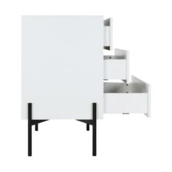 Kidsmill Boutique Commode Wit / Zwart -Babyproductenwinkel boutique commode wit zwart 3 9b57