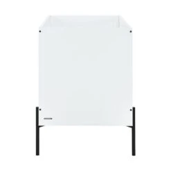 Kidsmill Boutique Babybed Wit / Zwart 60 X 120 Cm -Babyproductenwinkel boutique ledikant wit zwart 3 c0f9