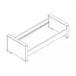 Kidsmill Brent Wit Bed 90 X 200 9 Kidsmill Brent Wit Bed 90 X 200 -Babyproductenwinkel brent bed tekening 1 64b4