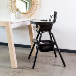 Childhome Evolu 2 Sandwich Mesh Mandje Black -Babyproductenwinkel chevobasb chevochbl chevotsaa chevoscgd chmira90 mood 00fe