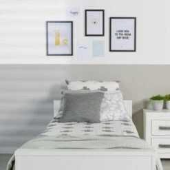 Kidsmill Brent Wit Bed 90 X 200 7 Kidsmill Brent Wit Bed 90 X 200 -Babyproductenwinkel detail 6 2 84c5