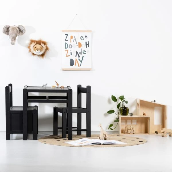 Europe Baby Basic II Kindertafeltje Mat Zwart 3 Europe Baby Basic II Kindertafeltje Mat Zwart - Afbeelding 3