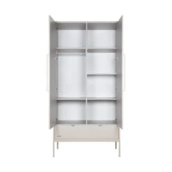 Kidsmill Amy Kledingkast 2-Deurs Oatmeal -Babyproductenwinkel kast amy 2 0378