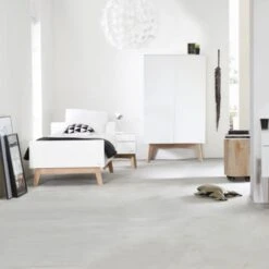 Kidsmill Sixties Bed Wit Mat / Naturel 90 X 200 Cm -Babyproductenwinkel kidsmill bed sixties sfeer naturel 87b4