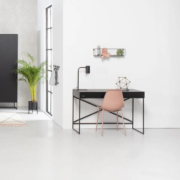 Kidsmill Modular 2 Bureau Mat Zwart 4 Kidsmill Modular 2 Bureau Mat Zwart - Afbeelding 4