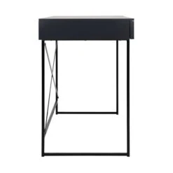 Kidsmill Modular 2 Bureau Mat Zwart 6 Kidsmill Modular 2 Bureau Mat Zwart -Babyproductenwinkel kidsmill modular 2 bureau mat zwart zijkant 6bb5