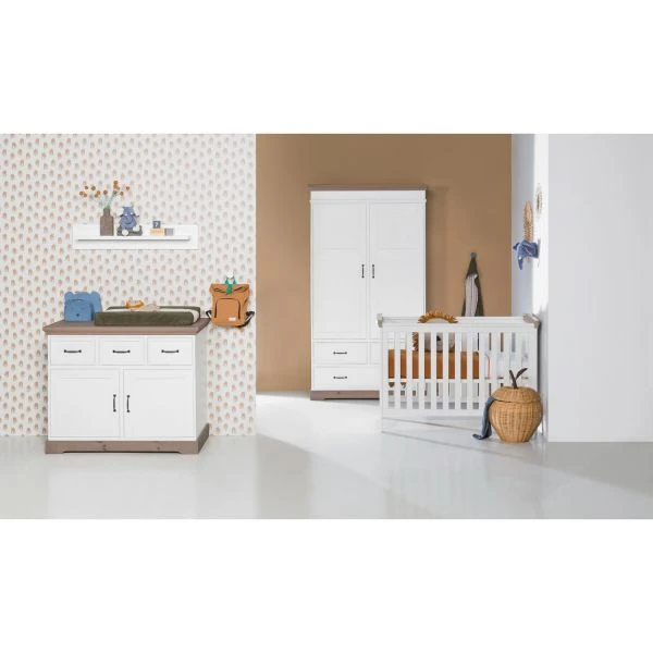 Kidsmill Savigno Babybed 70 X 140 Cm Grijs Zonder Kruis 4 Kidsmill Savigno Babybed 70 X 140 Cm Grijs Zonder Kruis - Afbeelding 4