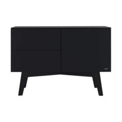 Kidsmill Sixties Commode Zwart Mat