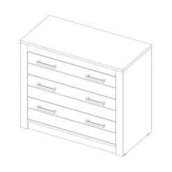 Kidsmill Sem Nautic Grijs Commode -Babyproductenwinkel knipsel fjord chest d23e