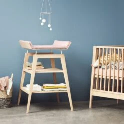 Leander Linea Commode Incl. Waskussen Beech -Babyproductenwinkel leander 20 03 2016112002 d10d