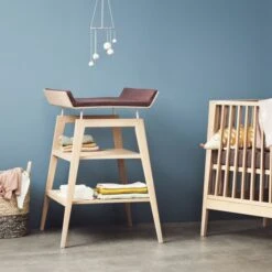 Leander Linea Commode Incl. Waskussen Beech -Babyproductenwinkel leander 20 03 2016112014 2388