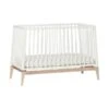 Leander Luna Babybed White / Oak 70 X 140 Cm