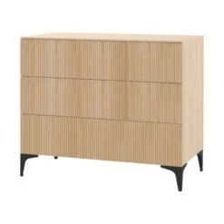 Kidsmill Levi Commode Naturel Eiken -Babyproductenwinkel levi commode eiken ronde poot 2 2 ea77