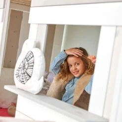 LIFETIME Kidsrooms Avonturenbed Hangout Luxe Wit Gelakt -Babyproductenwinkel life time avonturenbed hangout wit gelakt sfeer 1 a01c