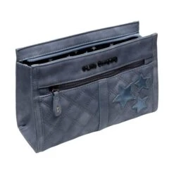 Little Company Bo Quilted Toilettas Blauw -Babyproductenwinkel little company bo quilted toillettas blauw 4 487a