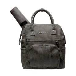 Little Company Riga Knit Luiertas Rugzak Taupe -Babyproductenwinkel little company riga knit luierrugtas taupe 9 4a10