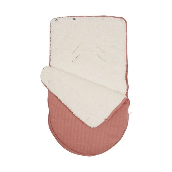 Little Dutch Pure Autostoel Voetenzak Blush Roze 2 Little Dutch Pure Autostoel Voetenzak Blush Roze - Afbeelding 2