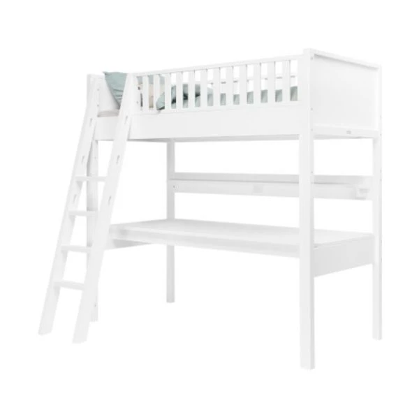 Bopita Nordic Hoogslaper XL Met Schuine Trap Wit 90 X 200 Cm - Afbeelding 4