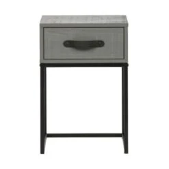 Woood Morris Nachtkastje Grenen Leem