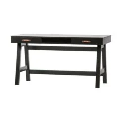 Woood Dian Bureau Grenen Diep Zwart -Babyproductenwinkel product large 8714713115532 4 9219