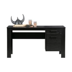 Woood Dennis Bureau Grenen Zwart -Babyproductenwinkel product large 8714713119493 6 8c2d