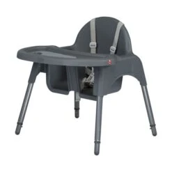 Puck Kinderstoel - 3 In 1 - Mat Grijs -Babyproductenwinkel puck kinderstoel mat grijs 5 5d4d