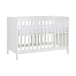 Europe Baby Sylt II Babykamer | Bed 60 X 120 Cm + Commode -Babyproductenwinkel sylt bedje wit 2 6 c0a8