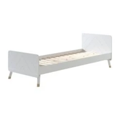 Vipack Billy Bed Satin White 90 X 200 Cm