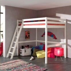 Vipack Pino Hoogslaper Wit 140 X 200 Cm -Babyproductenwinkel vipack pino hoogslaper wit 140 x 200 cm sfeer 760e