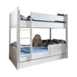 Vipack Robin Stapelbed Wit 90 X 200 Cm